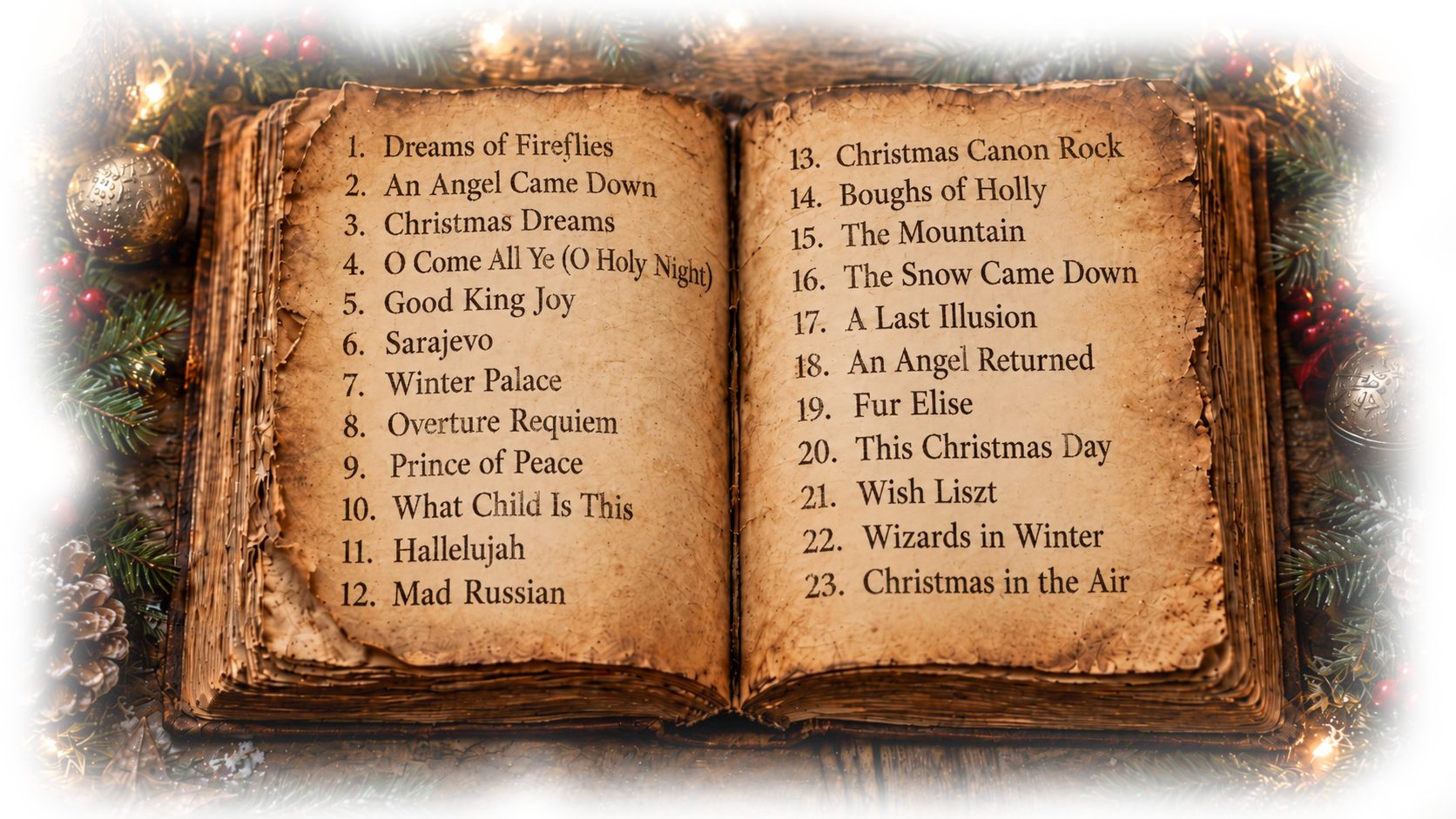 Siberian Solstice song list